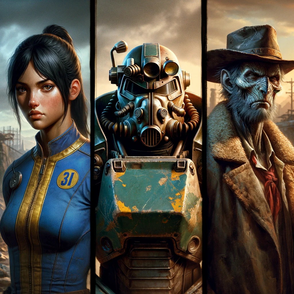 Lucy, Maximus, and the Ghoul